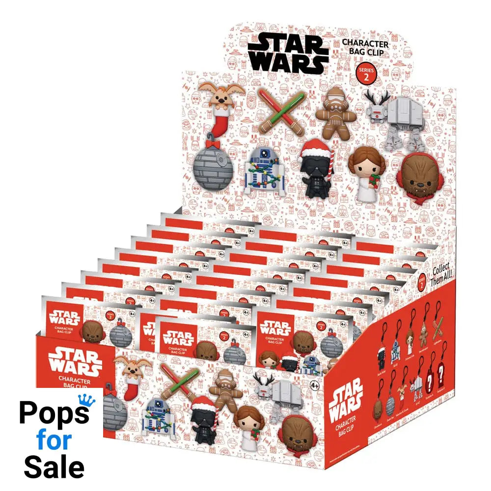 Star Wars 3D PVC Bag Clips Series 2 Display (24)