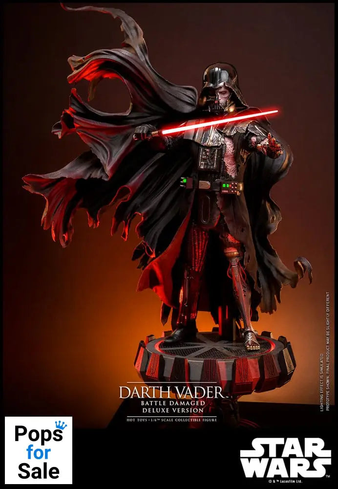 Star Wars Action Figure 1/6 Darth Vader (Battle Damaged) Deluxe Version 35 cm