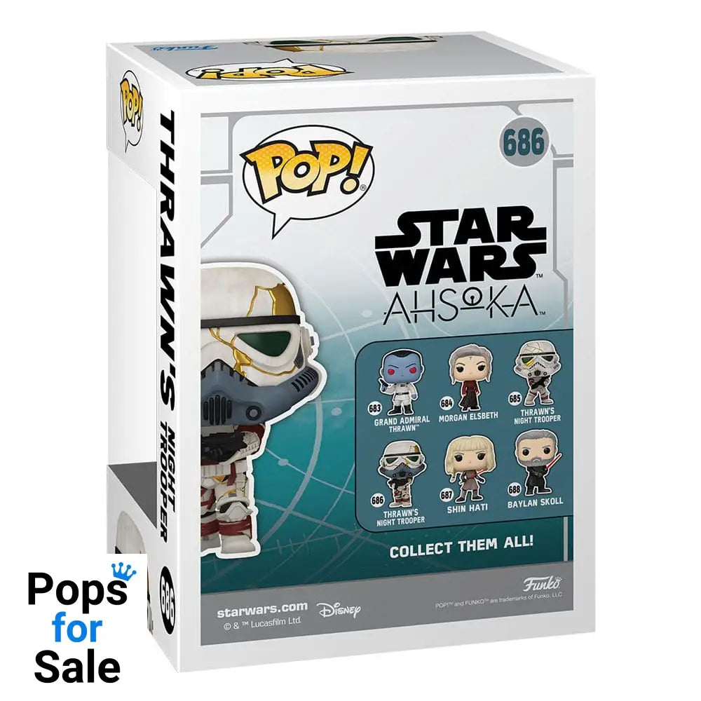 Star Wars: Ahsoka POP! Vinyl Figure S2 - Thrawn's Night Trooper 9 cm