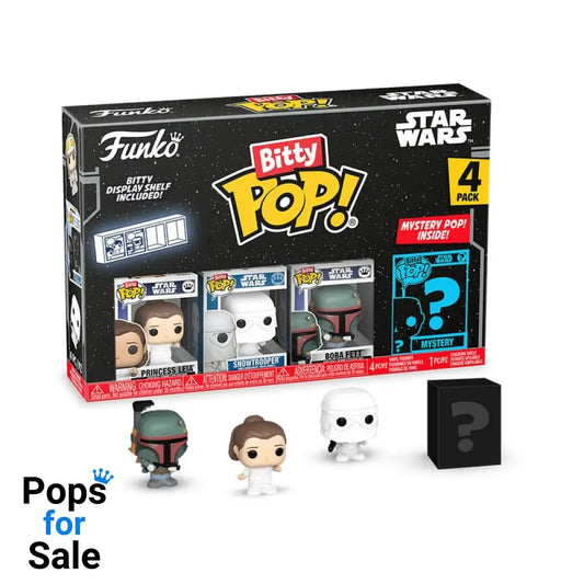 Star Wars Bitty POP! Vinyl Figure 4-Pack Leia 2,5 cm