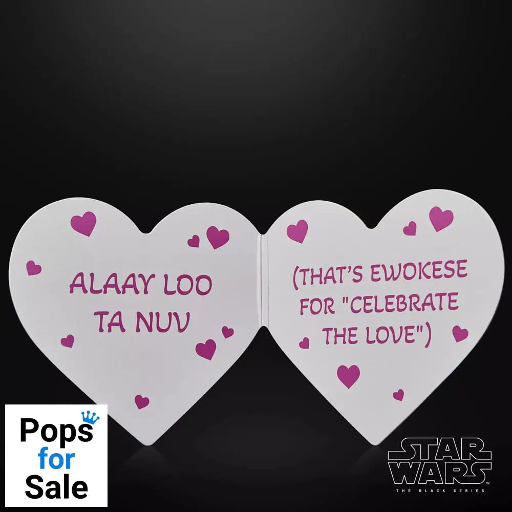 Star Wars Black Series Action Figure Ewok (Valentine’s Day Edition) 15 cm