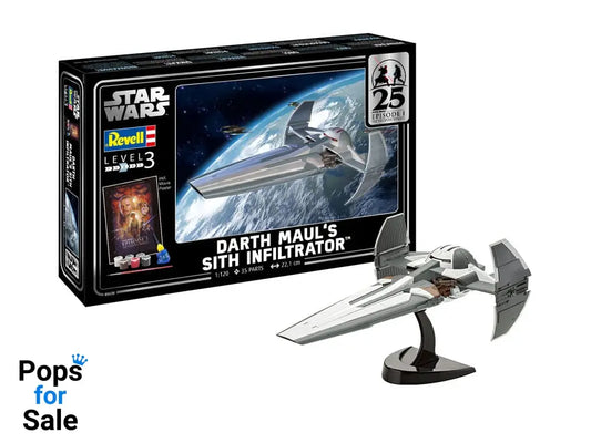 Star Wars Episode I Model Kit Gift Set 1/120 Darth Maul's Sith Infiltrator 22 cm