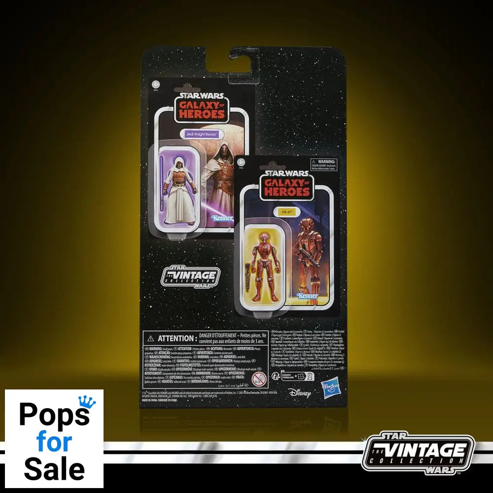 Star Wars: Galaxy of Heroes Vintage Collection Action Figure 2-Pack Jedi Knight Revan & HK-47 10 cm Action figures