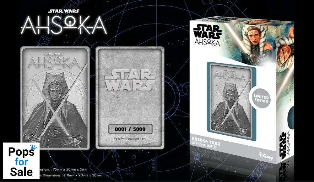 Star Wars Limited Edition Ahsoka Ingot