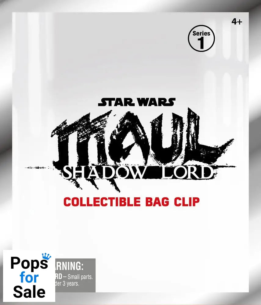 Star Wars: Maul - Shadow Lord 3D Foam Bag Clips Serie 1 Display (24)