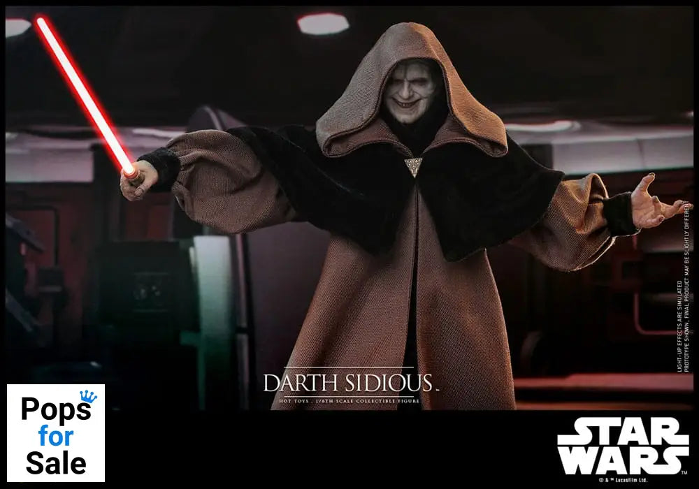 Star Wars Movie Masterpiece Action Figure 1/6 Darth Sidious 29 cm
