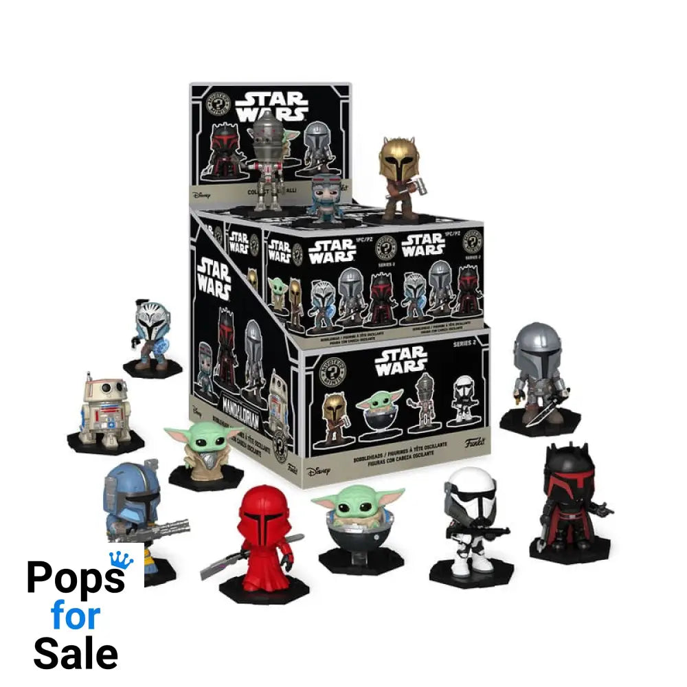 Star Wars Mystery Mini Figures 5 cm The Mandalorian Display (12) Funko POP Mini-figures