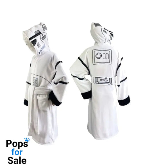 Star Wars Original Stormtrooper Fleece Bathrobe Stormtrooper White Pyjamas