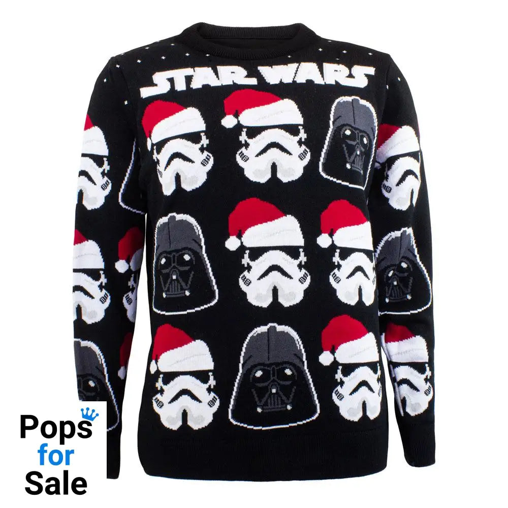 Star Wars Sweatshirt Christmas Jumper Darth Vader / Stormtrooper