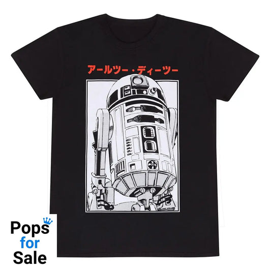 Star Wars T-Shirt R2D2 Katakana T-shirts
