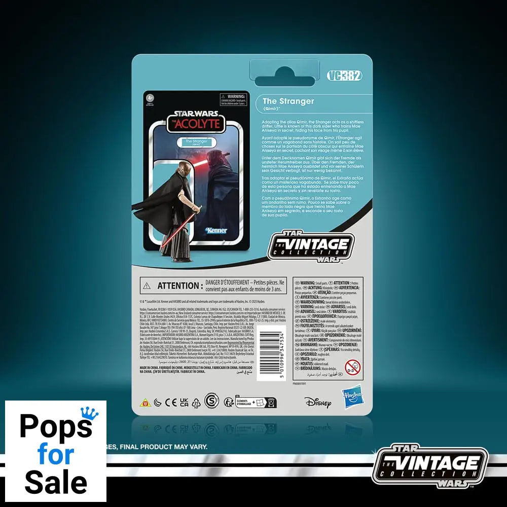 Star Wars: The Acolyte Vintage Collection Action Figure The Stranger (Qimir) 10 cm