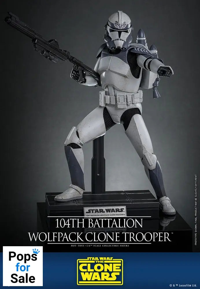 Star Wars The Clone Wars Action Figure 1/6 104th Battalion Wolfpack Clone Trooper 30 cm Action figures
