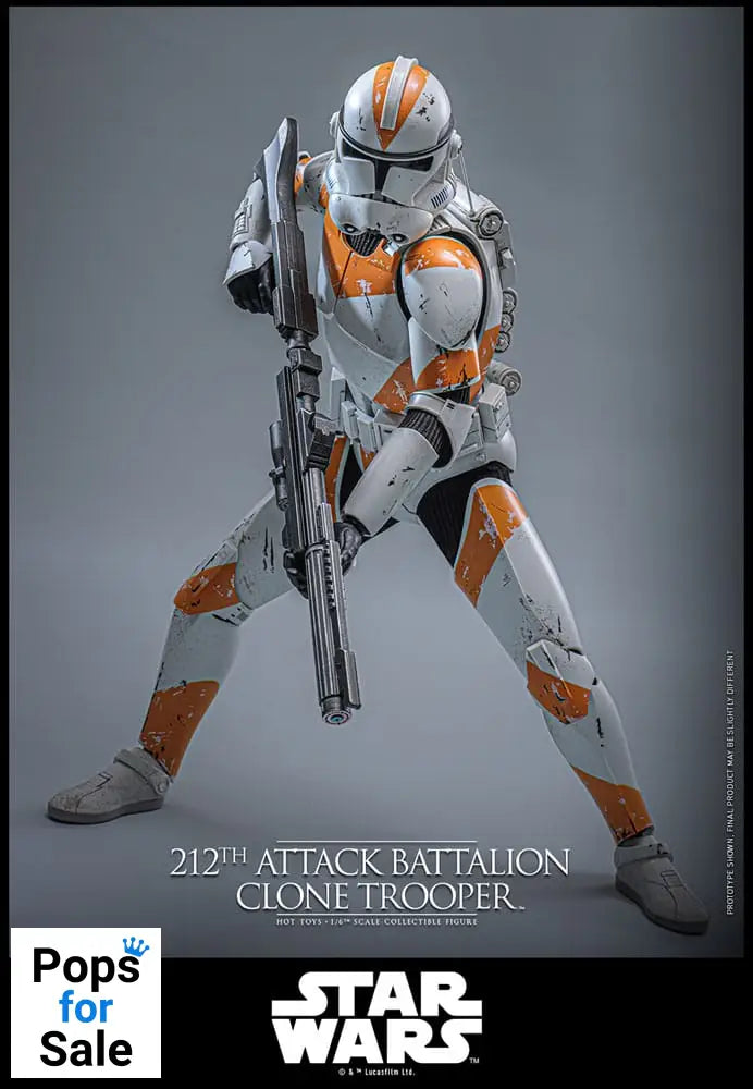 Star Wars: The Clone Wars Action Figure 1/6 212th Attack Battalion Clone Trooper Deluxe Version 30 cm