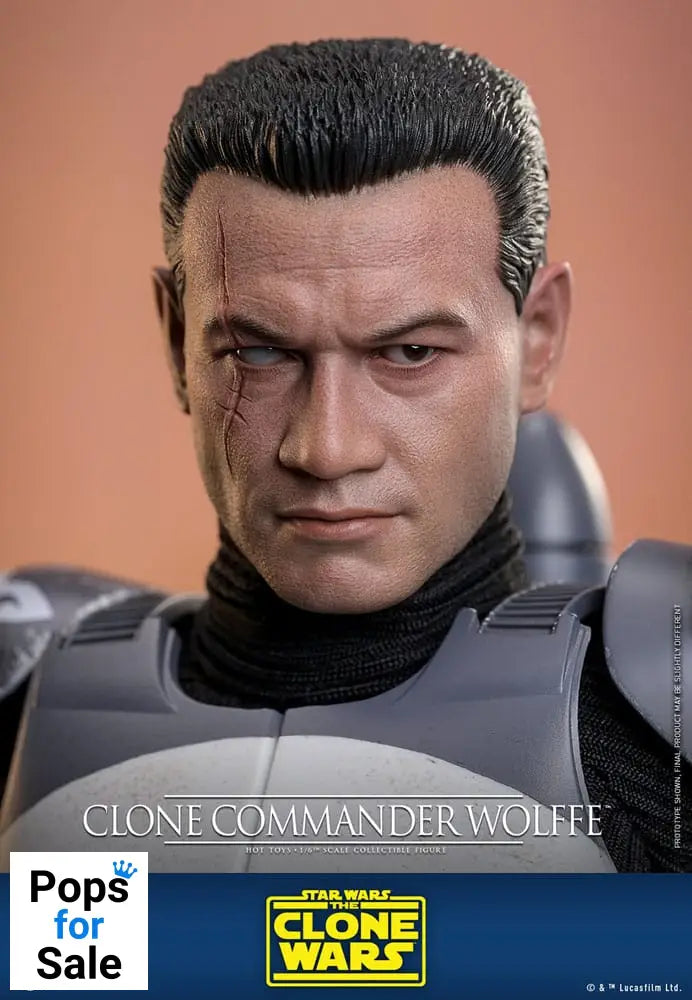 Star Wars: The Clone Wars Action Figure 1/6 Clone Commander Wolffe 30 cm Action figures
