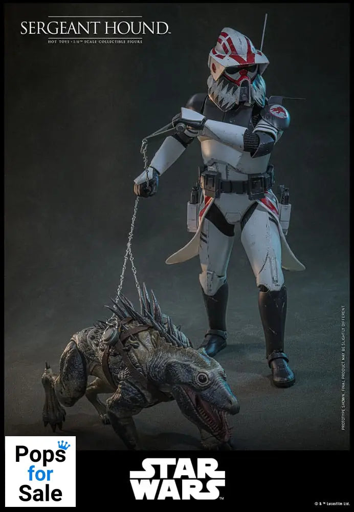 Star Wars: The Clone Wars Action Figure 1/6 Sergeant Hound 30 cm Action figures