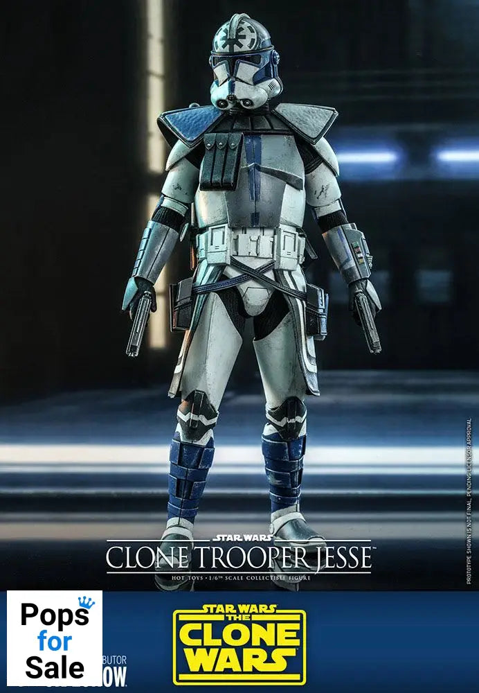 Star Wars The Clone Wars Action Figure 1/6 Clone Trooper Jesse 30 cm