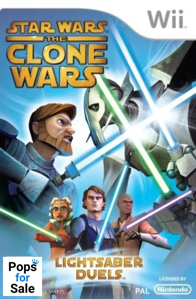 Star Wars The Clone Wars: Lightsaber Duels for Nintendo Wii/Wii-U