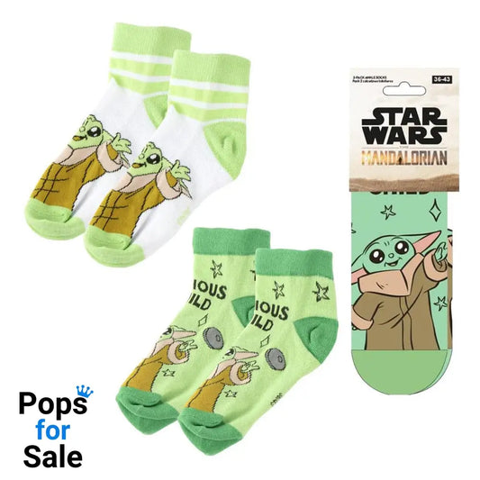 Star Wars: The Mandalorian Ankle socks 2-packs 38-45