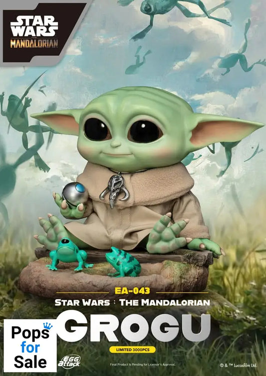 Star Wars: The Mandalorian Egg Attack Statue Grogu 18 cm