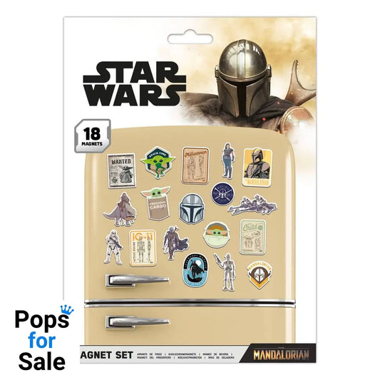 Star Wars: The Mandalorian Fridge Magnets Bounty Hunter