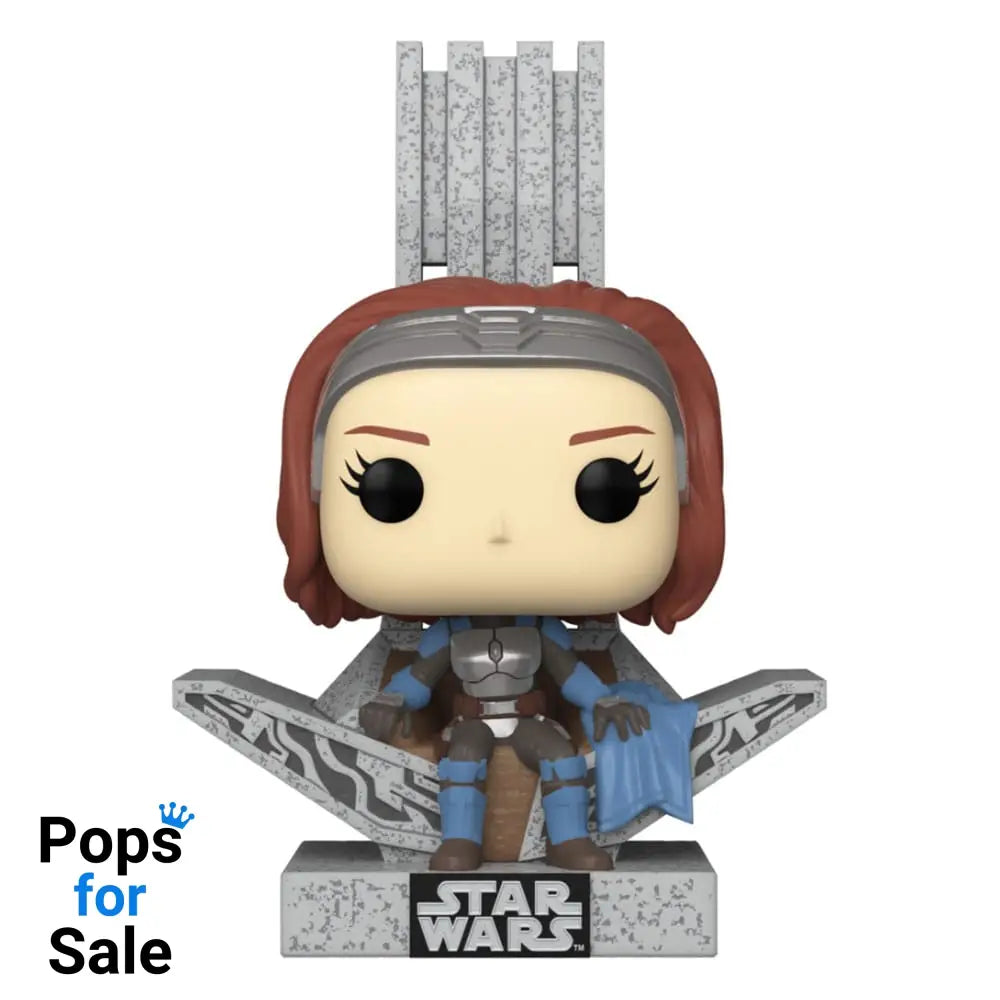 Star Wars: The Mandalorian POP! Deluxe Vinyl Figure Bo Katan w/Throne 9 cm POP! Figures