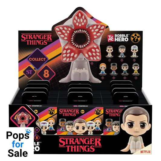 Stranger Things Bobble Hero Bobble-Head 6 cm Display (12)