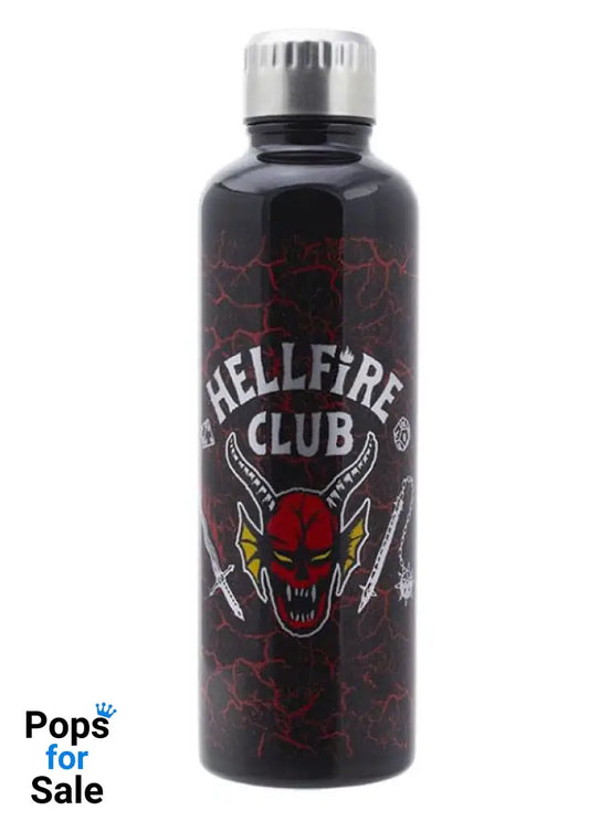 Stranger Things: Hellfire Club Metal Water Bottle