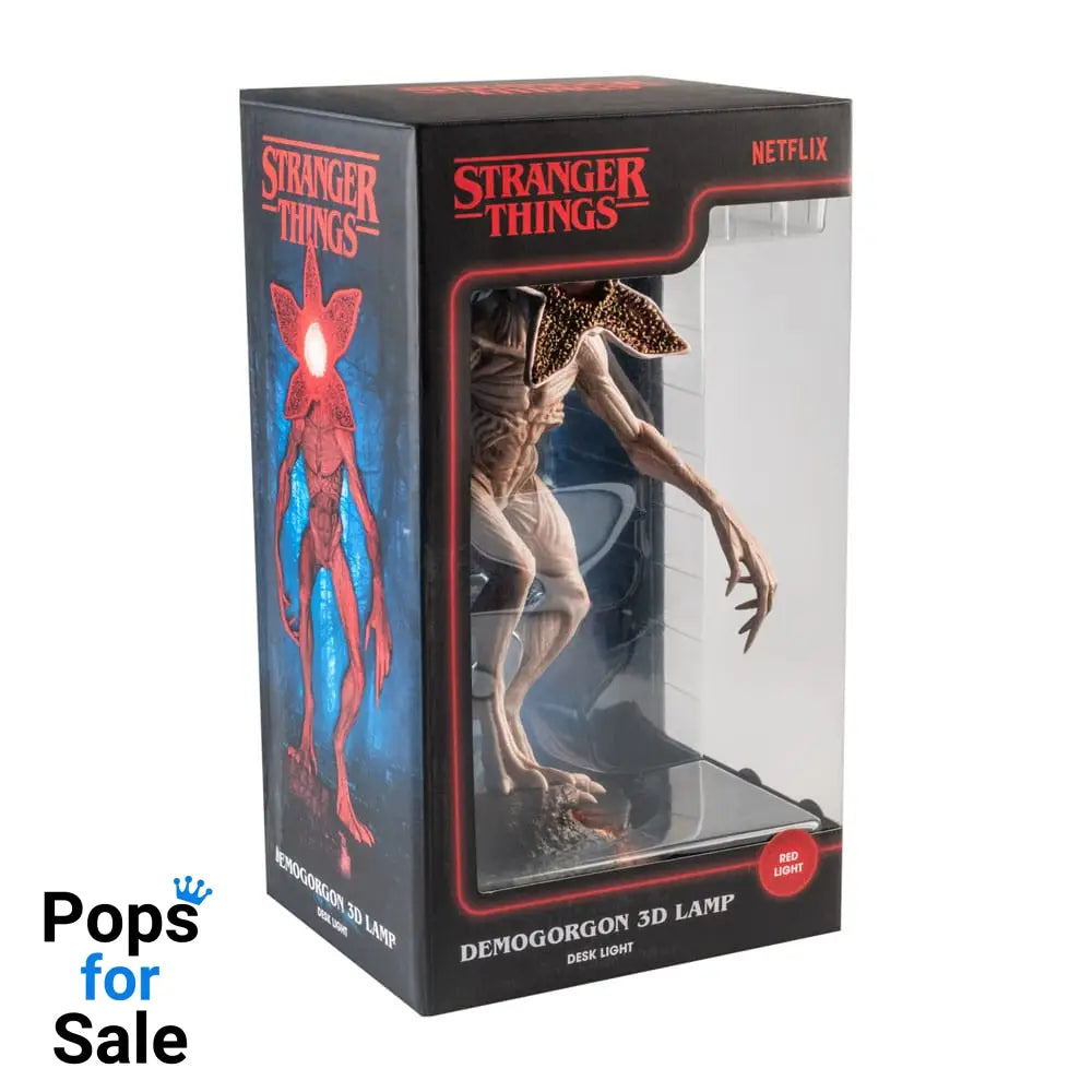 Stranger Things Lamp with USB-C Demogorgon