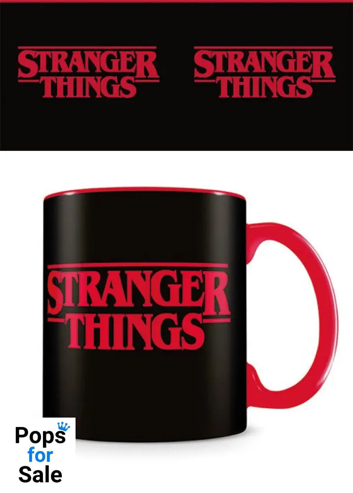 Stranger Things Mug Logo Cups & Mugs