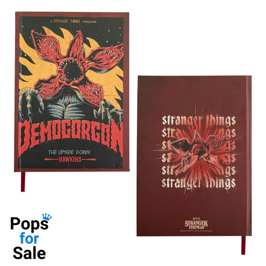 Stranger Things Notebook Demogorgon