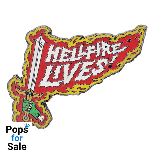 Stranger Things Pin Badge Hellfire Lives Limited Edition