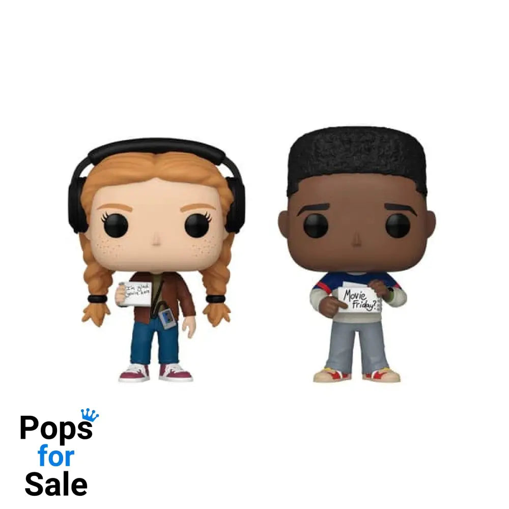 Stranger Things POP! Animation Vinyl Figures 2-Pack Max & Lucas 9 cm Funko POP Mini-figures