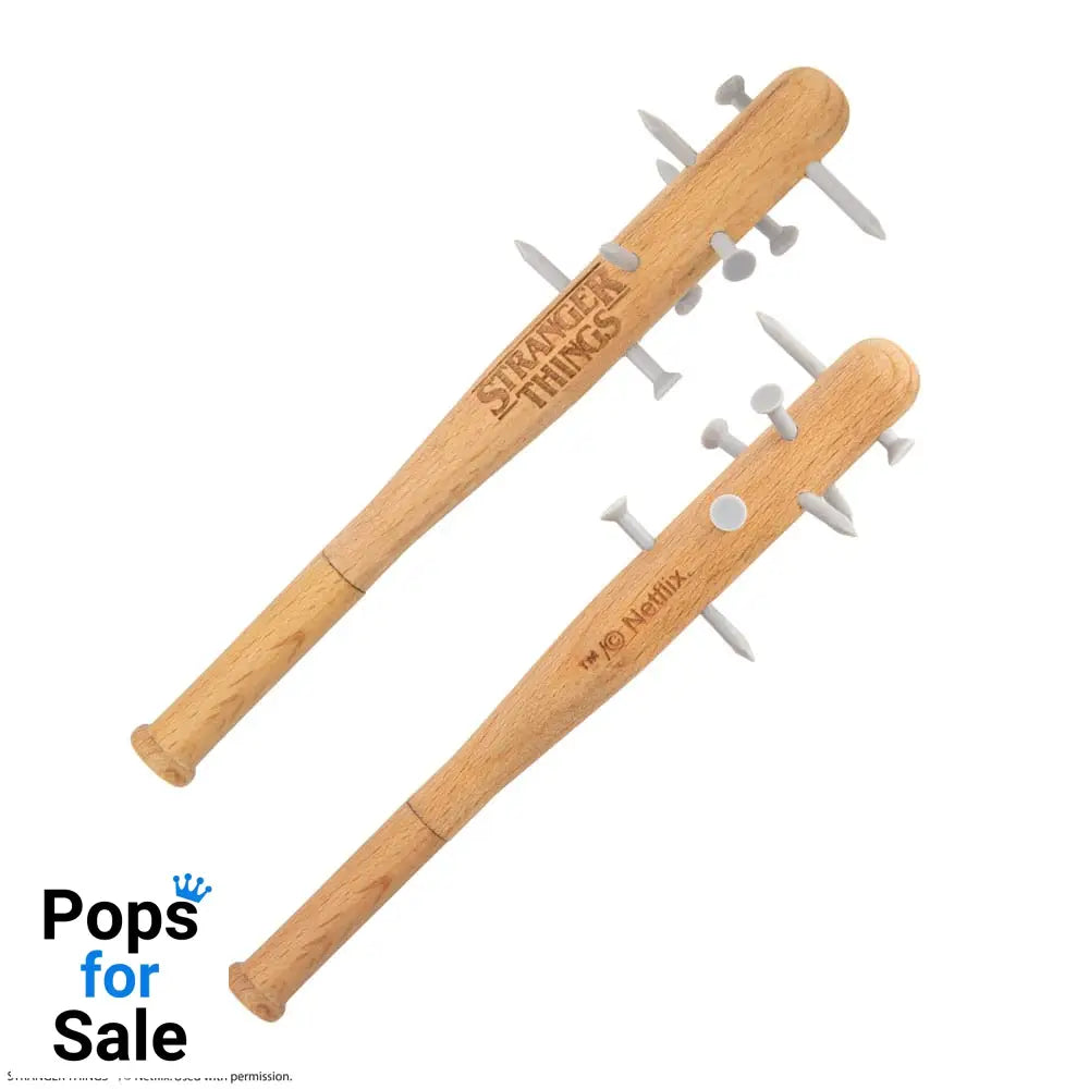 Stranger Things Spiked Bat Pen & Stranger Things Pin Stationery