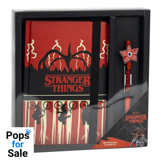 Stranger Things Stationery Set Upside Down