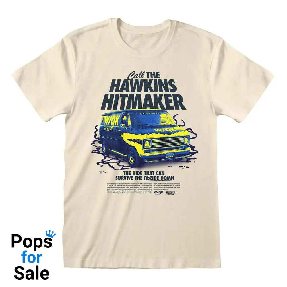 Stranger Things T-Shirt Call the Hawkins Hitmaker Size L
