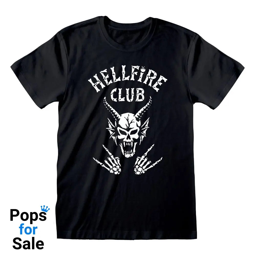 Stranger Things T-Shirt HFC Skull Size XL