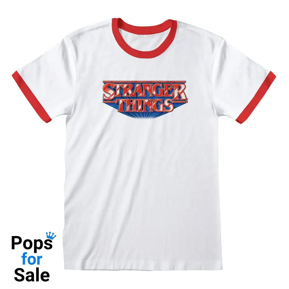Stranger Things T-Shirt Retro Logo Size L