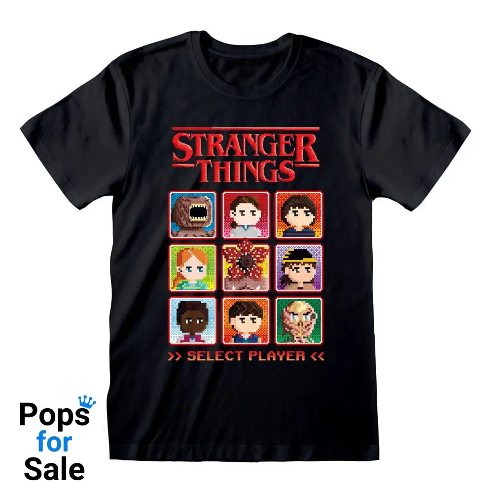 Stranger Things T-Shirt Select Player Size S