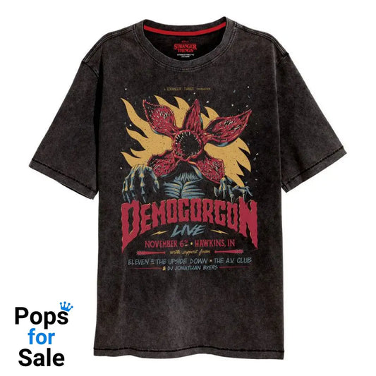 Stranger Things T-Shirt Vintage Demogorgon Size L