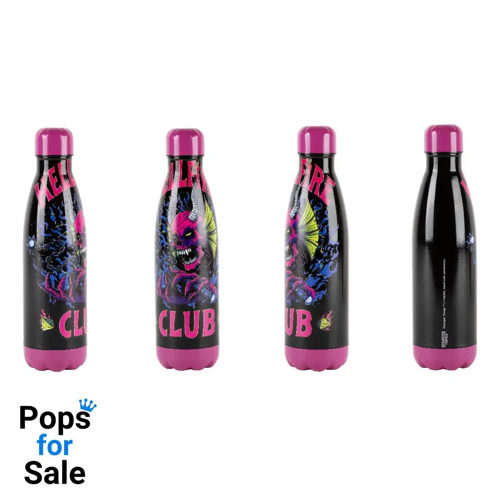 Stranger Things Thermo Water Bottle Hellfire Club