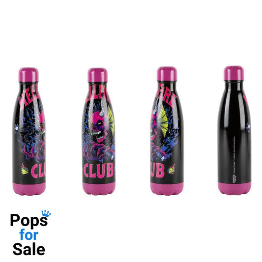 Stranger Things Thermo Water Bottle Hellfire Club