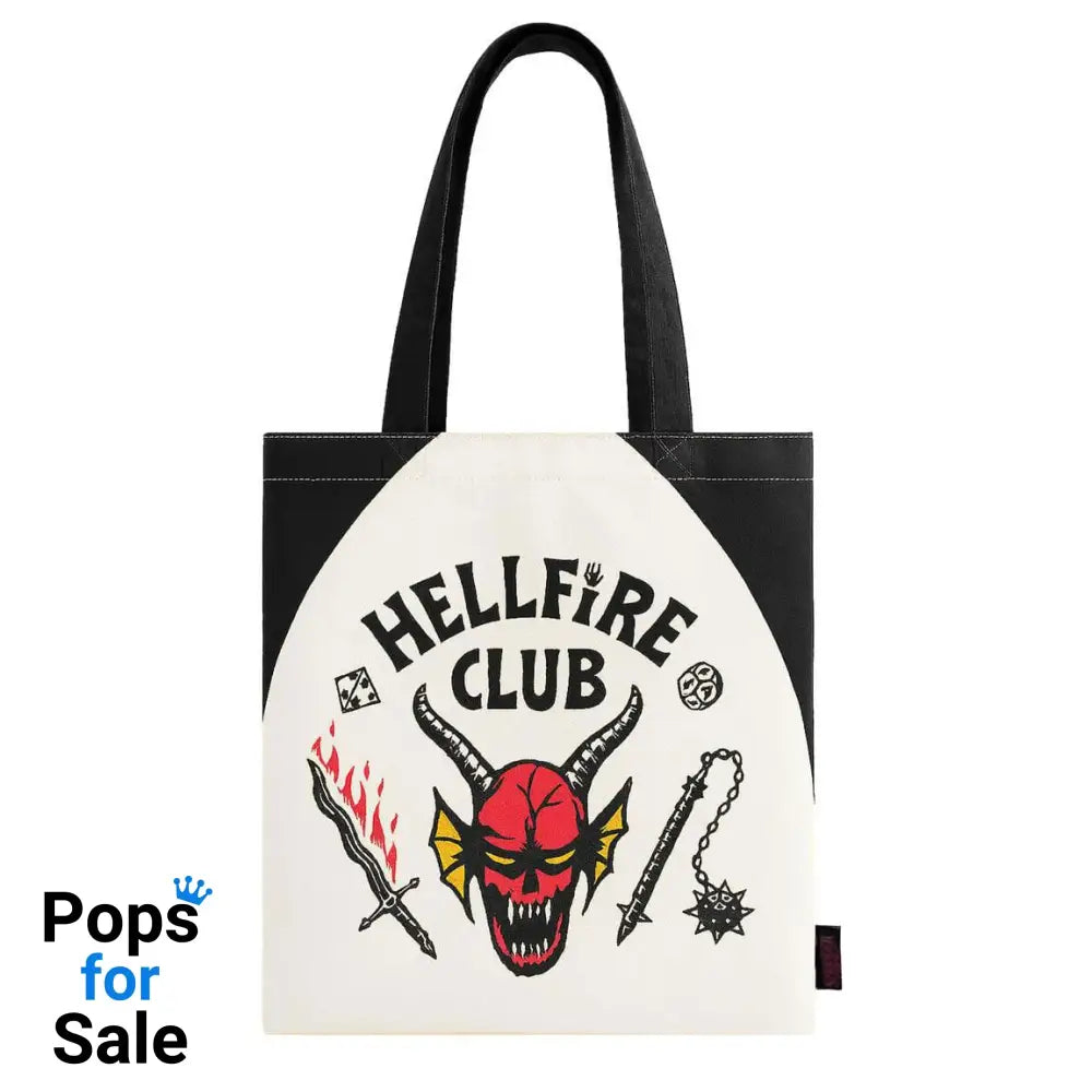 Stranger Things Tote Bag Hellfire Club Bags