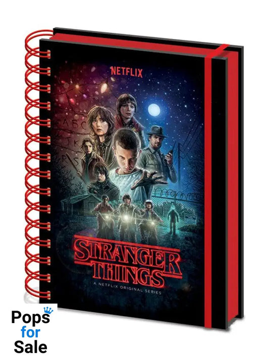 Stranger Things Wiro Notebook A5 One Sheet