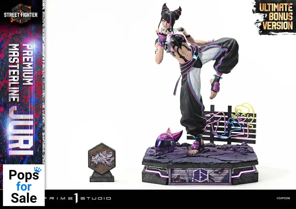 Street Fighter 6 Premium Masterline Series Statue 1/4 Juri Ultimate Bonus Version 58 cm Statues