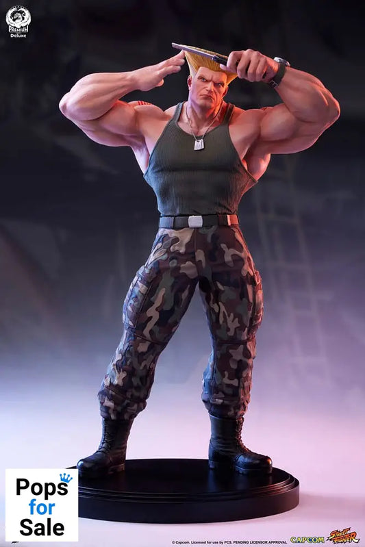 Street Fighter 6 PVC Statue 1/4 Guile Deluxe Edition 50 cm