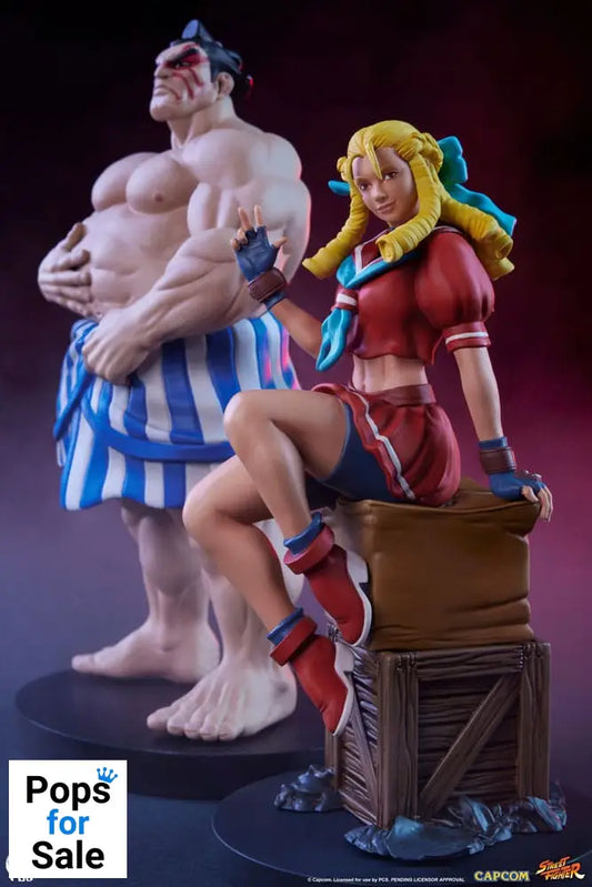 Street Fighter Street Jam Statuen 1/10 Karin & E. Honda