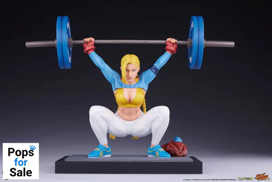 Street Fighter Premier Series Statue 1/4 Cammy: Powerlifting Alpha 41 cm