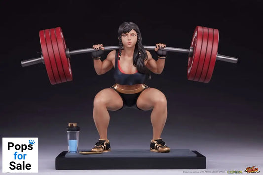 Street Fighter Premier Series Statue 1/4 Chun-Li Powerlifting (Battle Edition) 37 cm