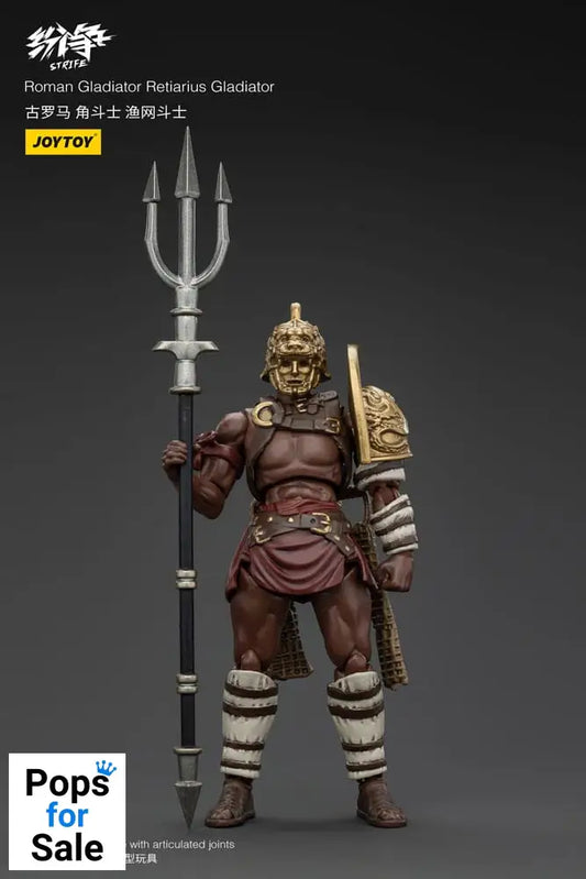 Strife Action Figure 1/18 Roman Gladiator Retiarius Gladiator 11 cm