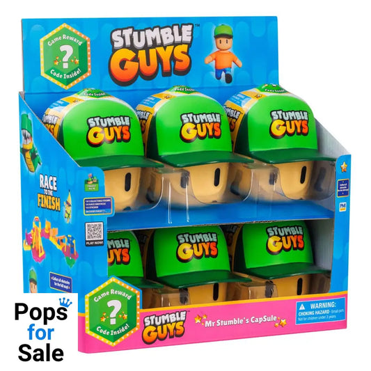 Stumble Guys Blind Cap Figures Mr. Stumble Cap Display (6)
